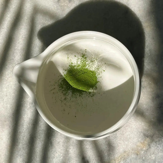 Cuenco para mezclar matcha - blanco perlado Health Bar