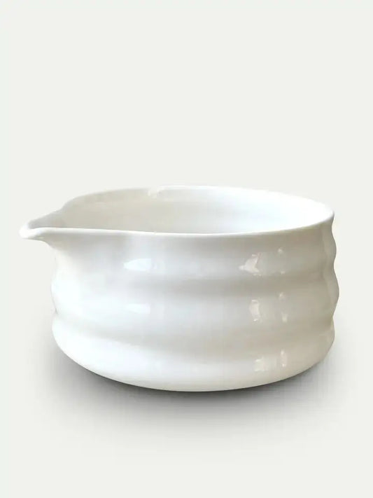 Cuenco para mezclar matcha - blanco perlado Health Bar